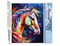 Figured'Art Paint by Numbers for Adults Colorful Abstract Horse 16"x20" - Craft Art Painting DIY Kit Rolled Canvas Without Frame